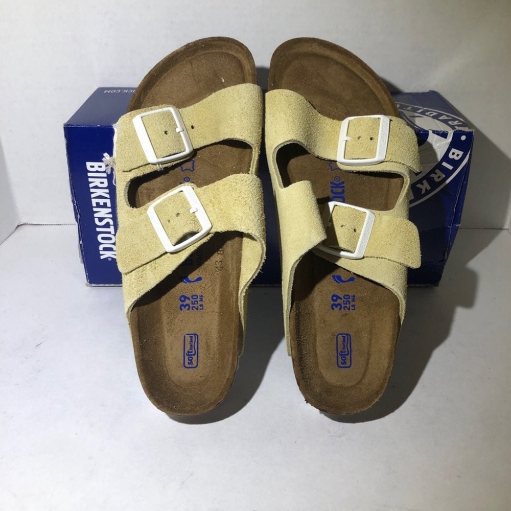 Birkenstock Arizona Vanilla Suede